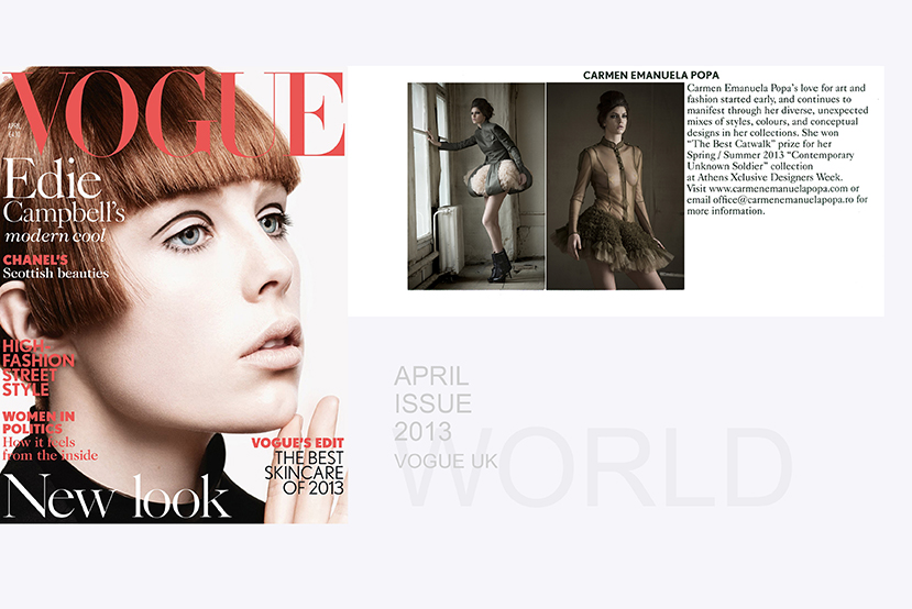 VOGUE UK Profile Designer